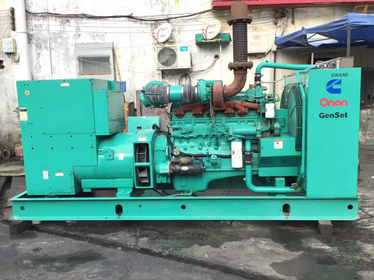 闽清租赁发电机-柴油发电机不正常冒烟的原因